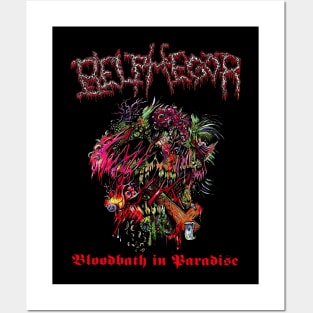 Belphegor Bloodbath In Paradise Album Cover Posters and Art